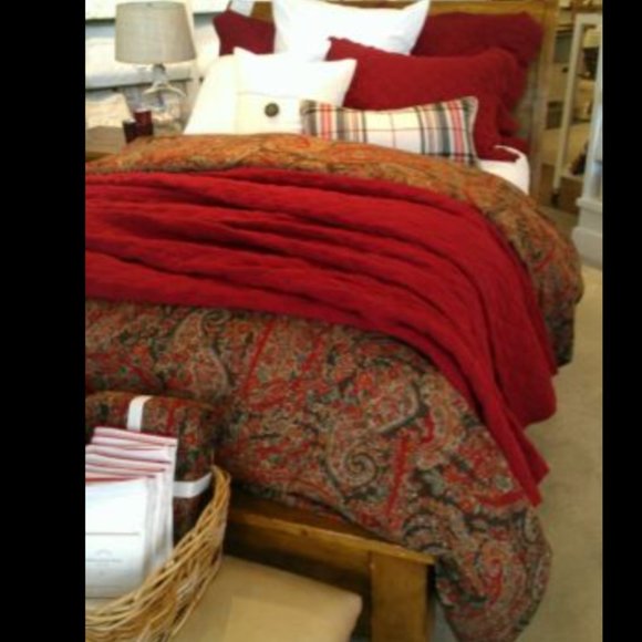 Pottery Barn Bedding Pottery Barn Carrie Cotton Linen Floral